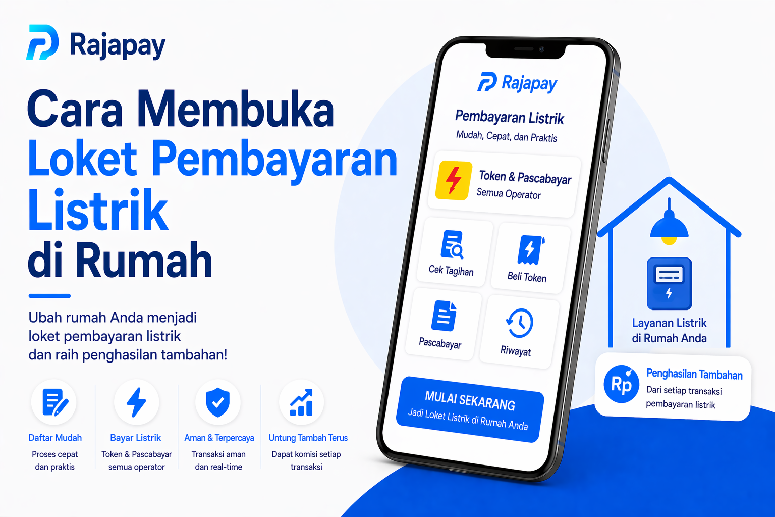 Cara Membuka Loket Pembayaran Listrik di Rumah
