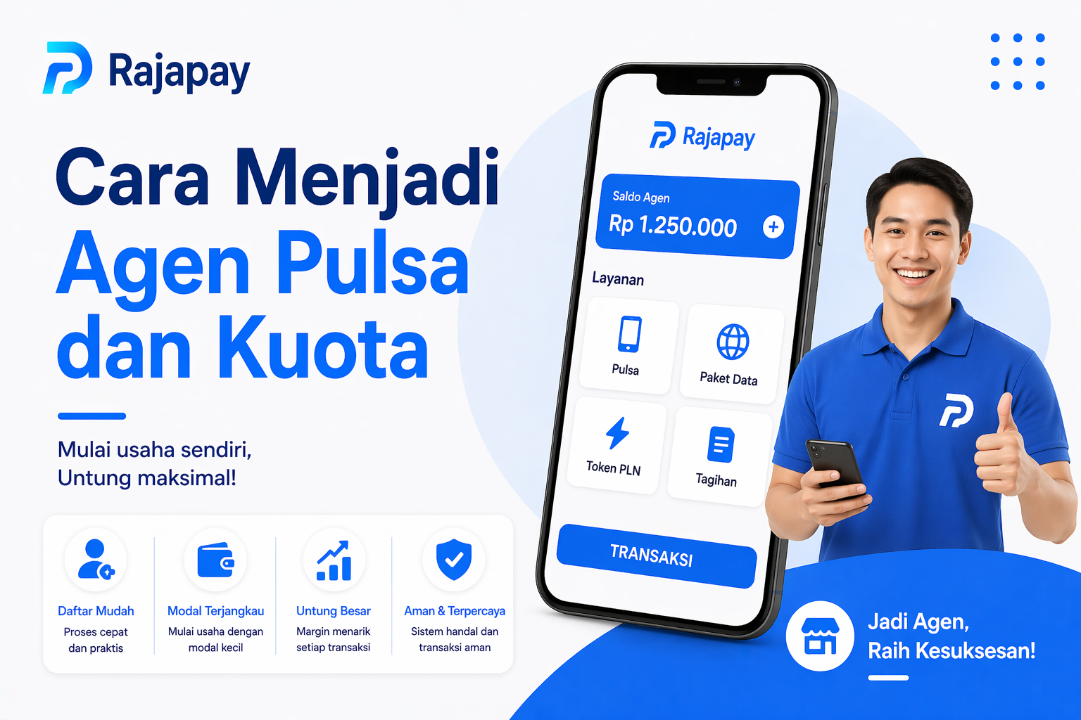 Cara Menjadi Agen Pulsa dan Kuota