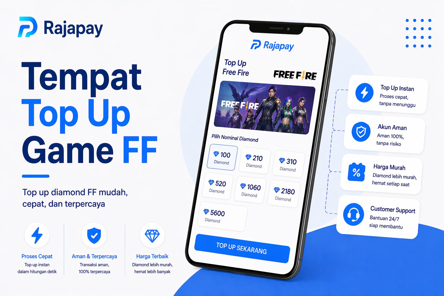 Tempat Top Up Game FF
