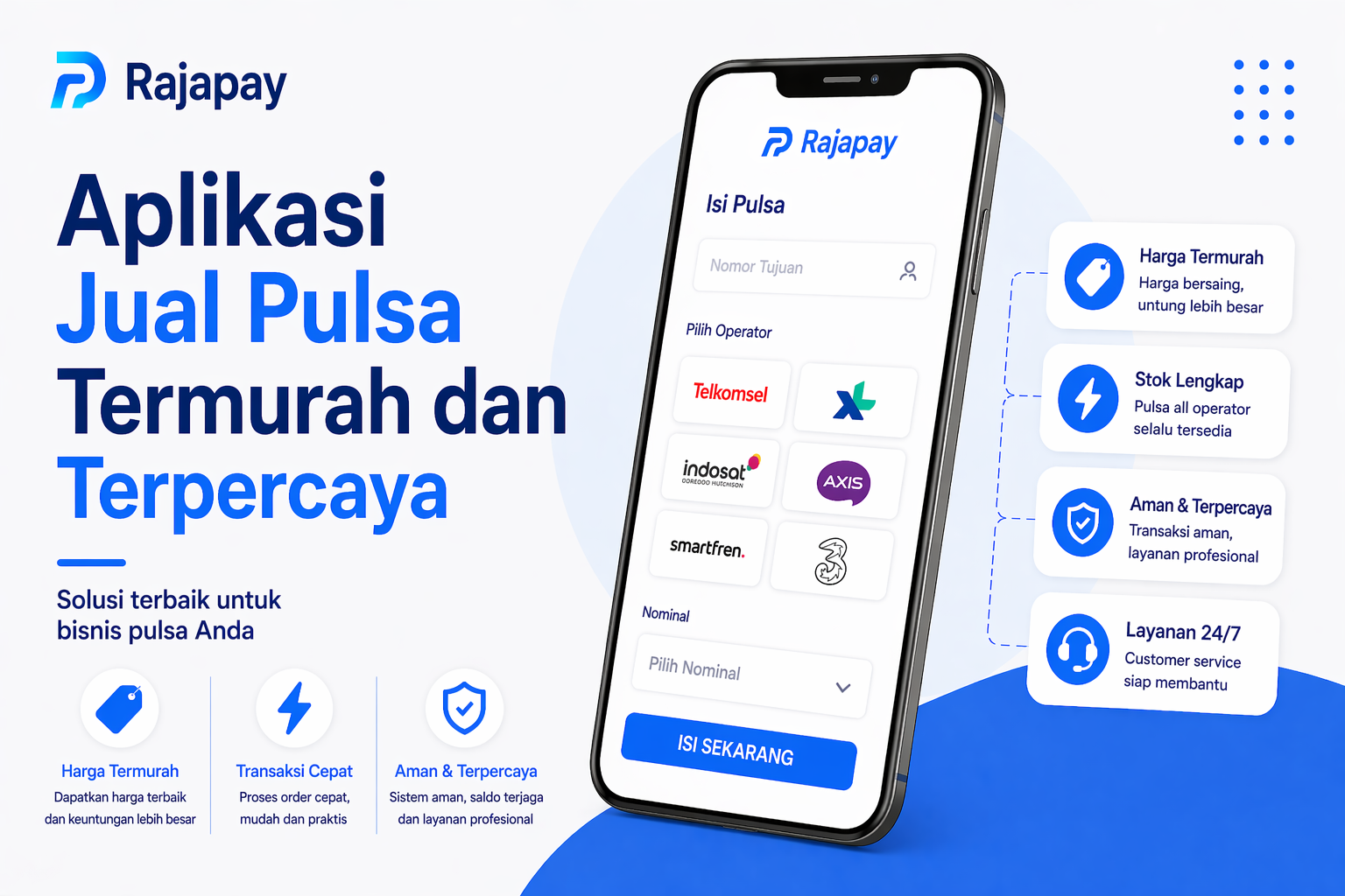 Aplikasi Jual Pulsa Termurah dan Terpercaya