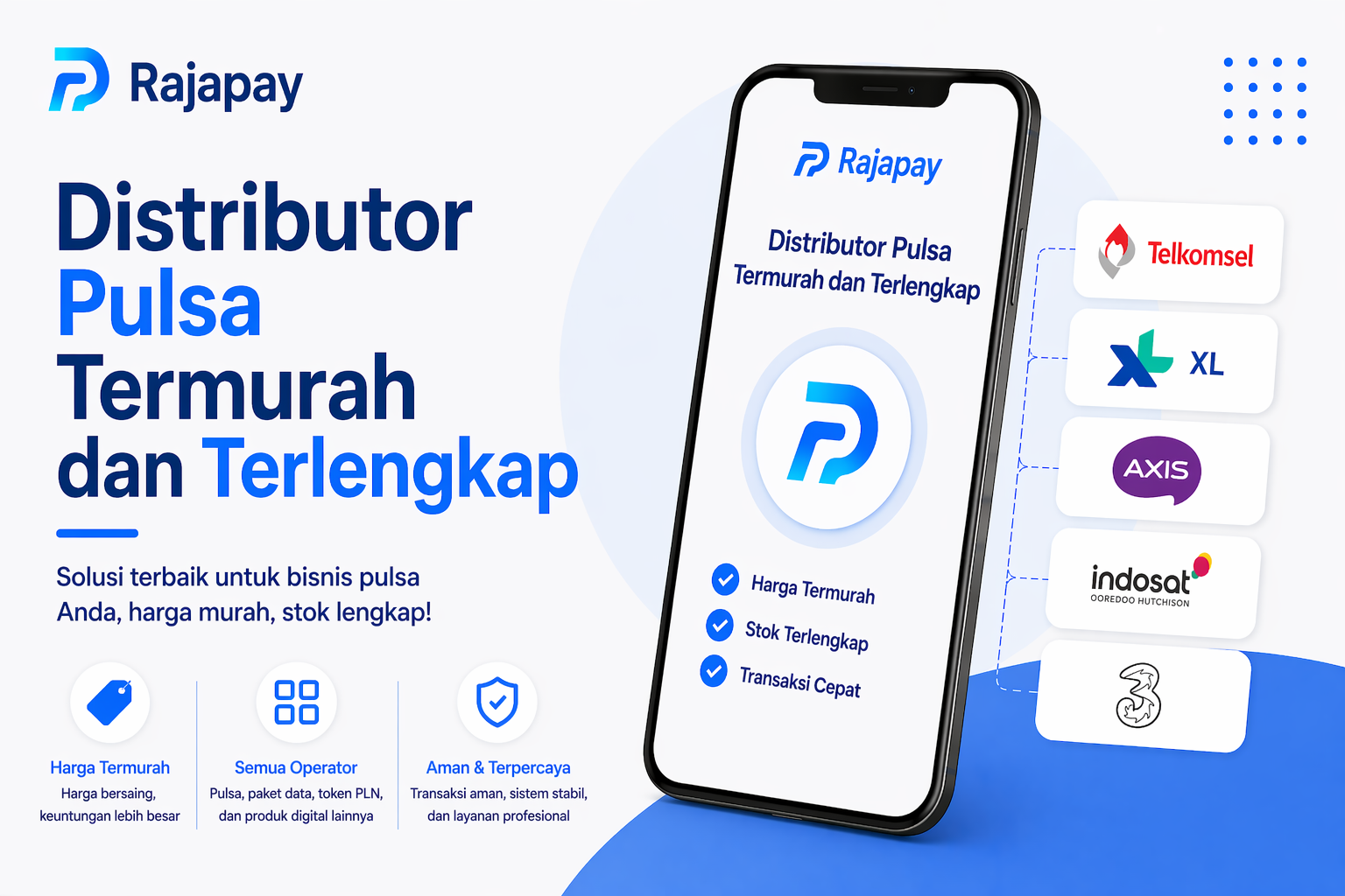 Distributor Pulsa Termurah dan Terlengkap
