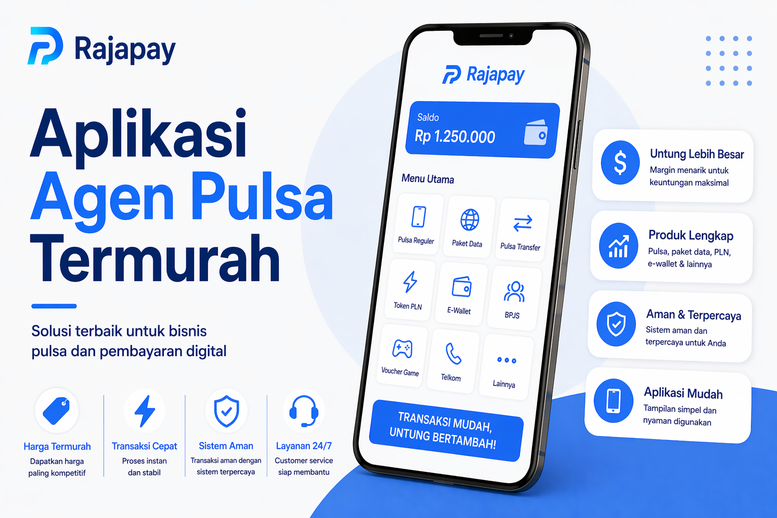 Aplikasi Agen Pulsa Termurah