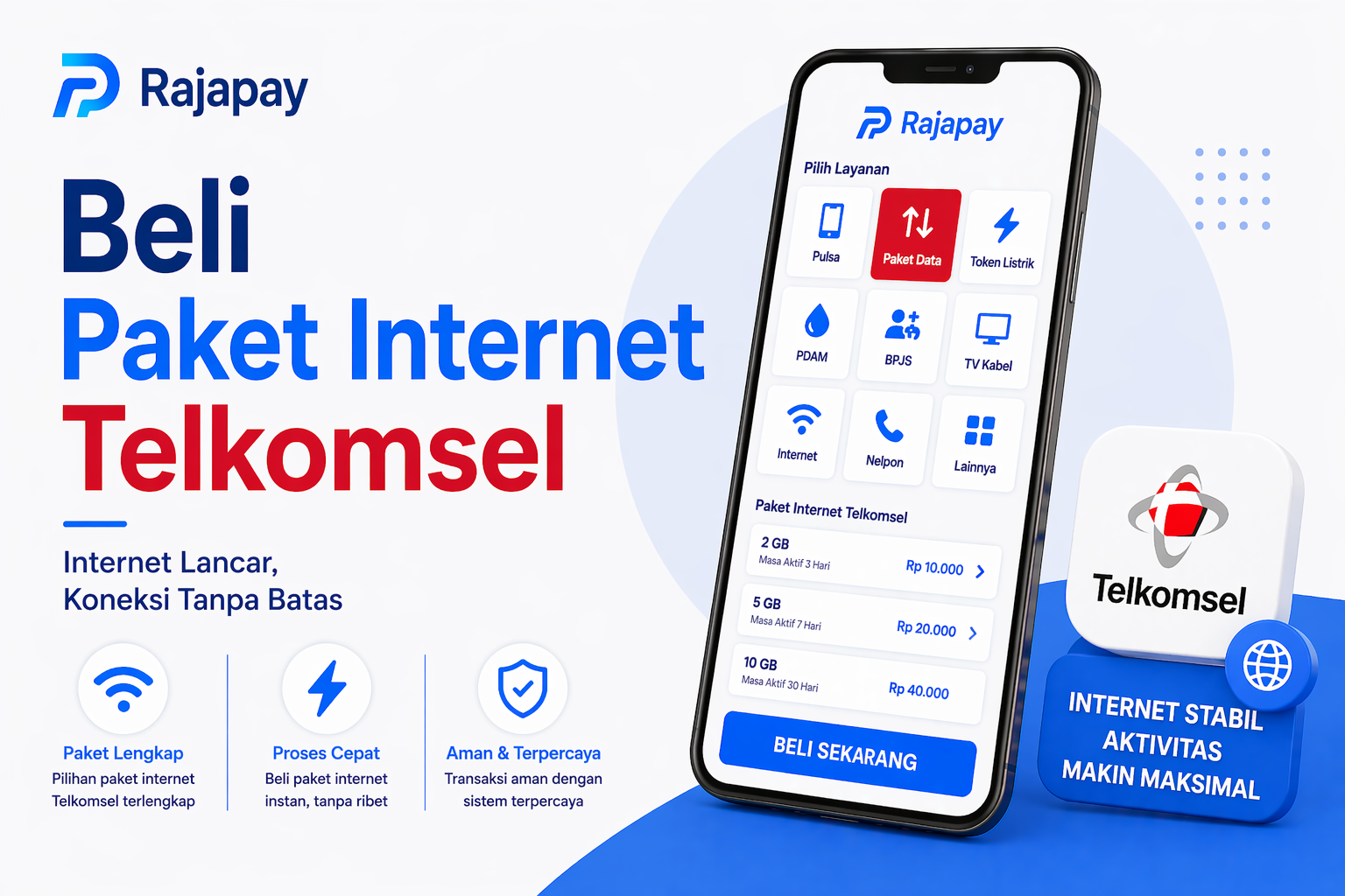 Beli Paket Internet Telkomsel