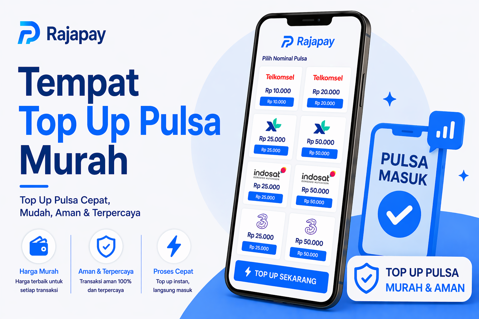 Tempat Top Up Pulsa Murah