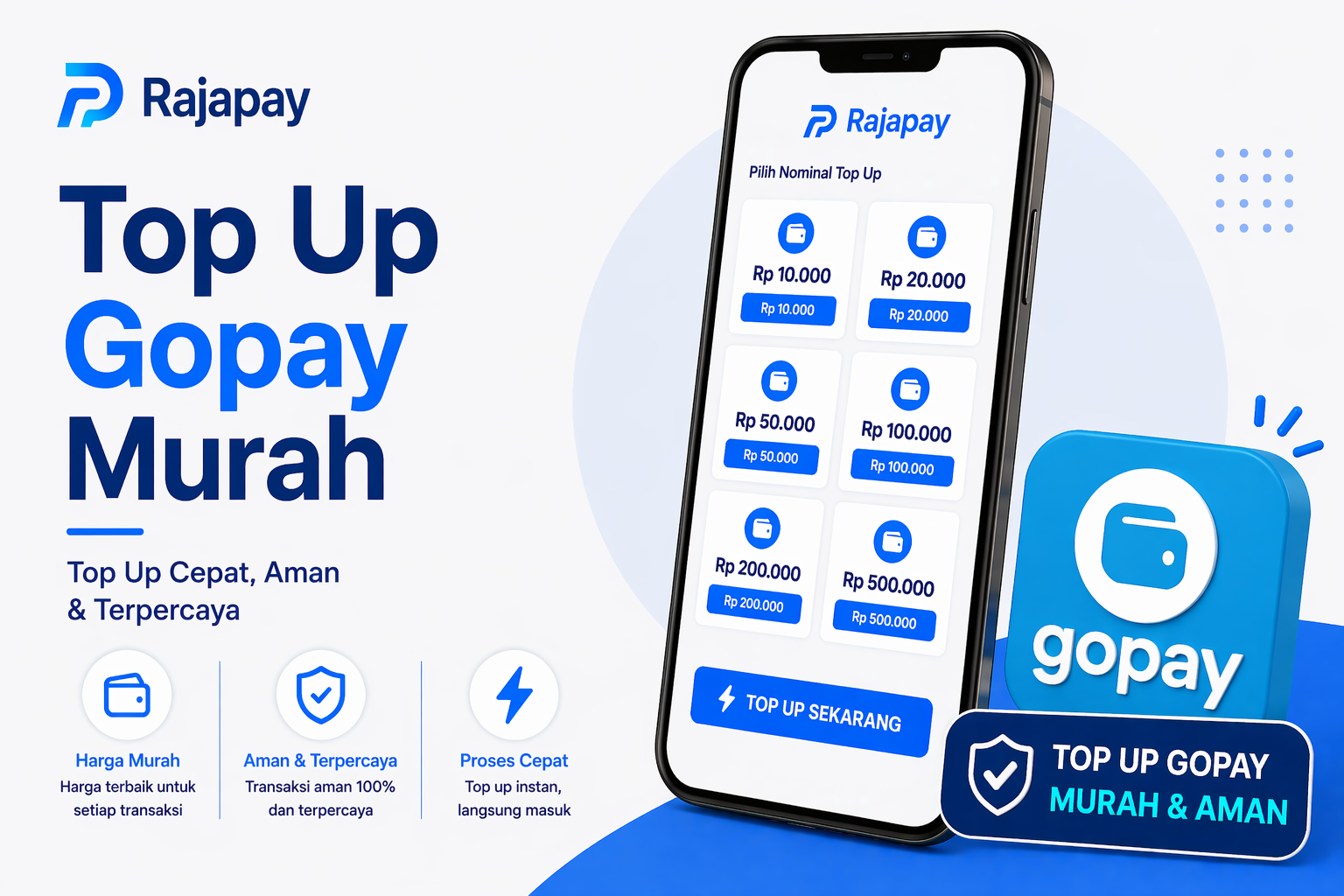 Top Up Gopay Murah
