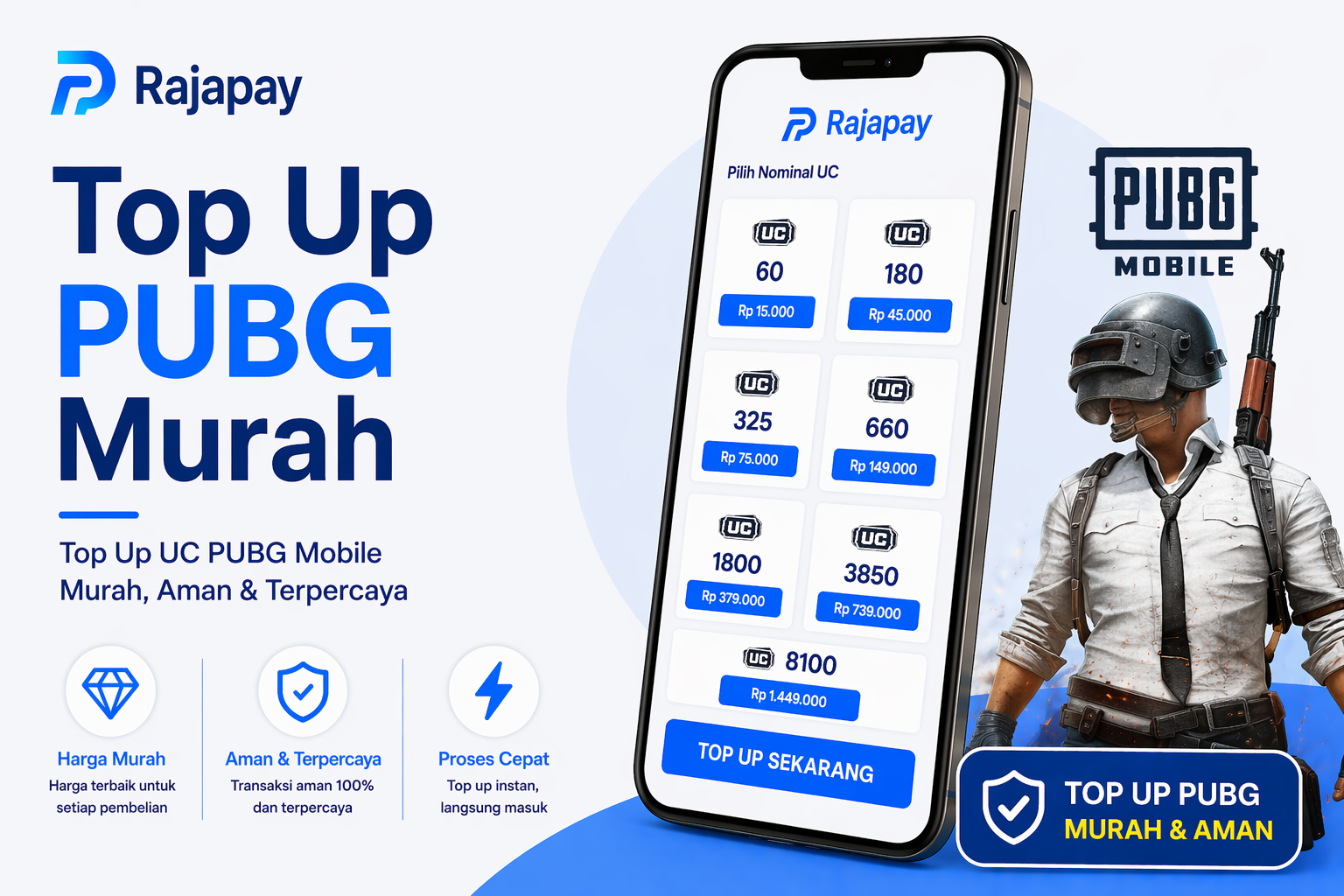 Top Up PUBG Murah