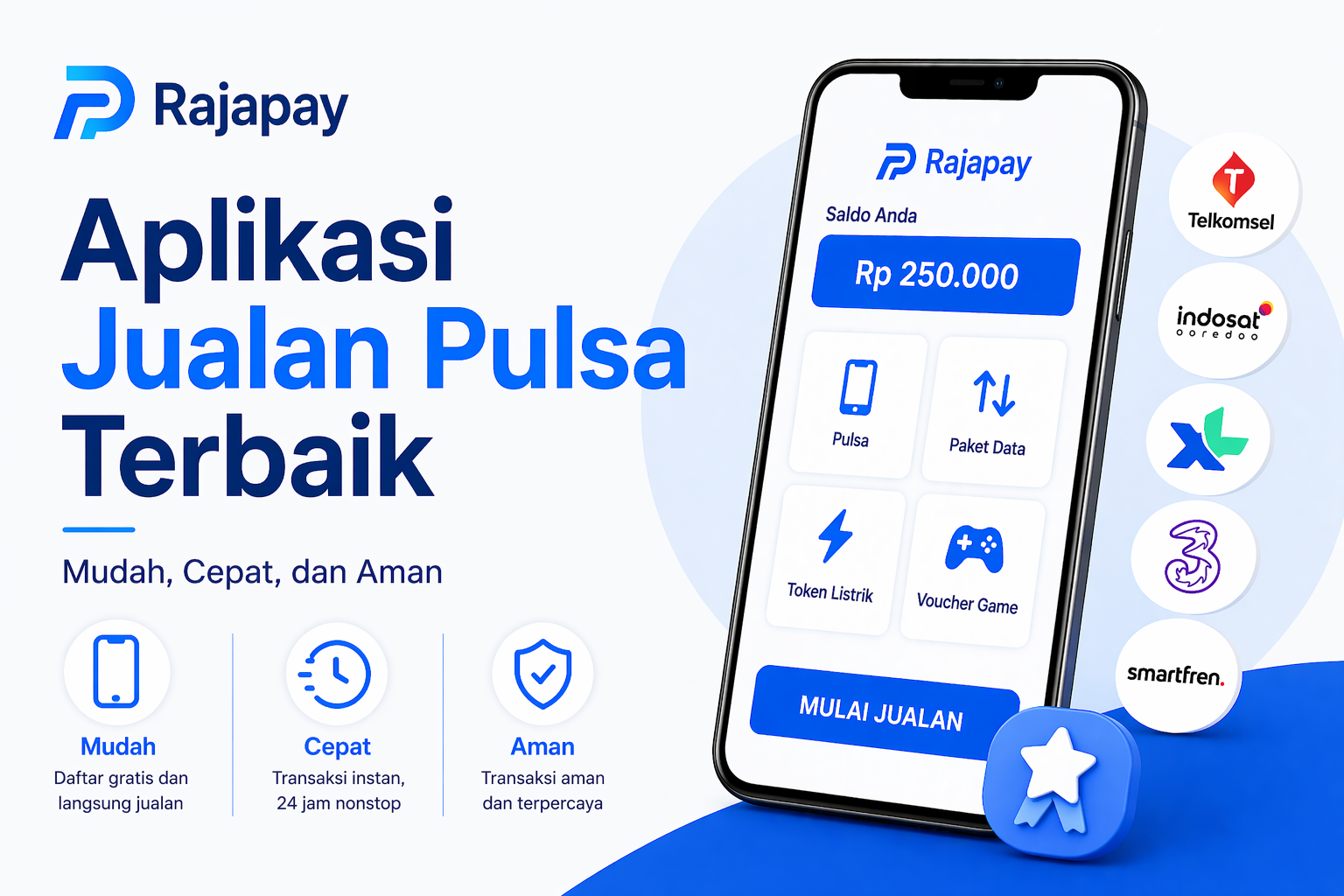Aplikasi Jualan Pulsa Terbaik