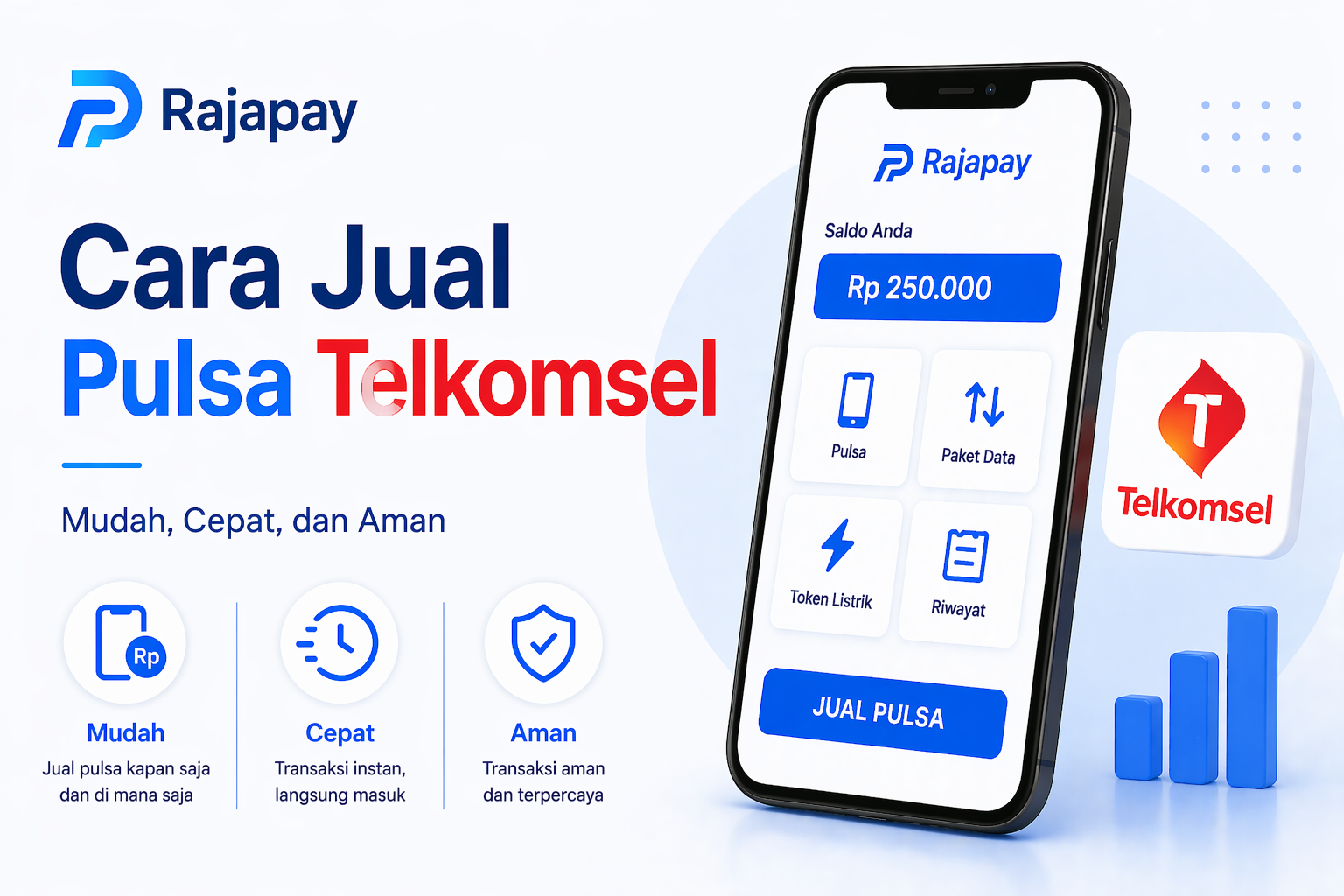 Cara Jual Pulsa Telkomsel​