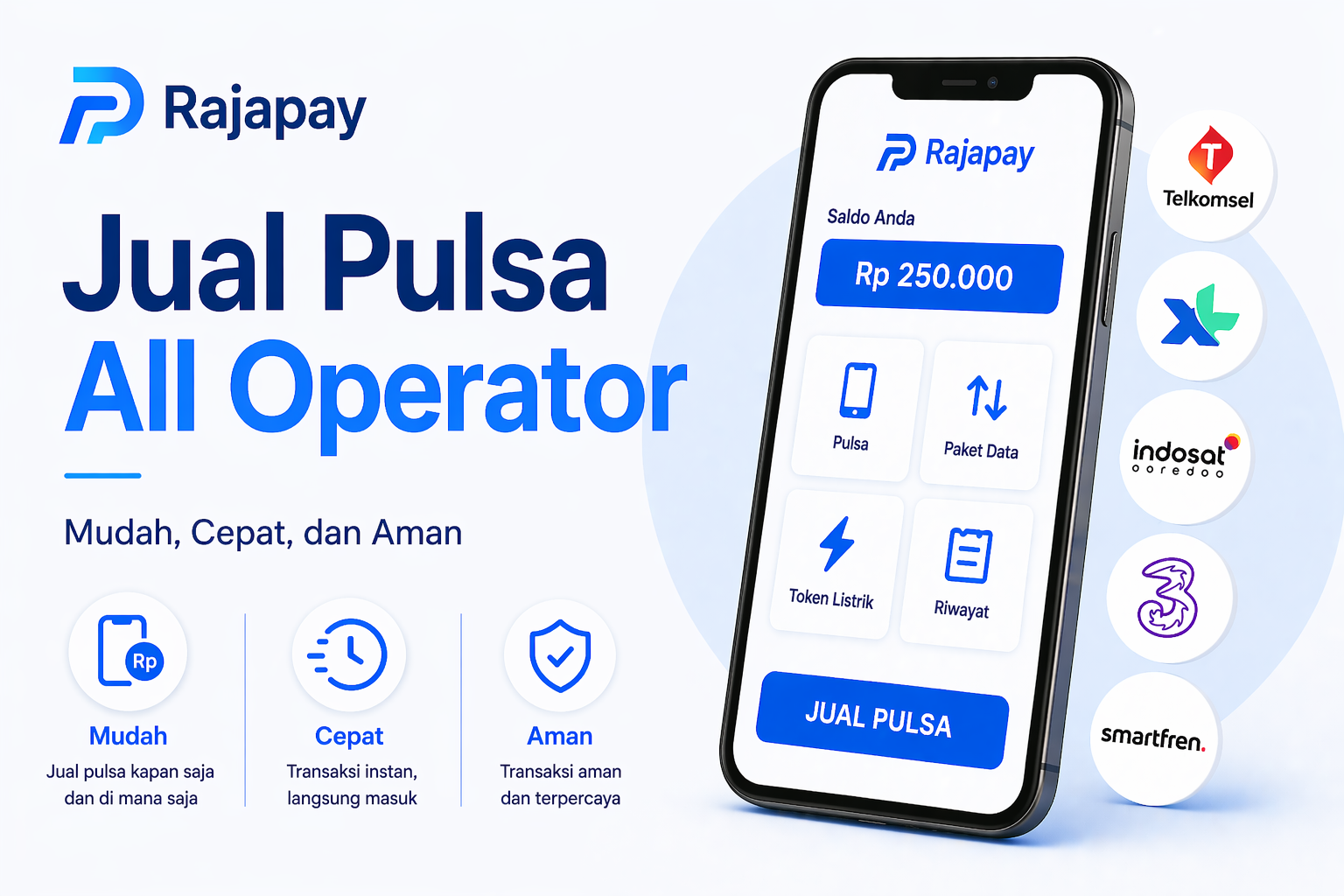 Jual Pulsa All Operator